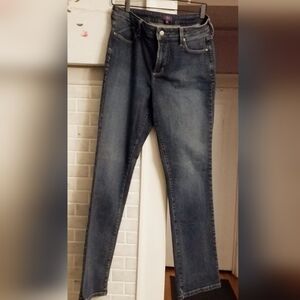 NYDJ Women's Straight Leg Jeans - Dark Blue